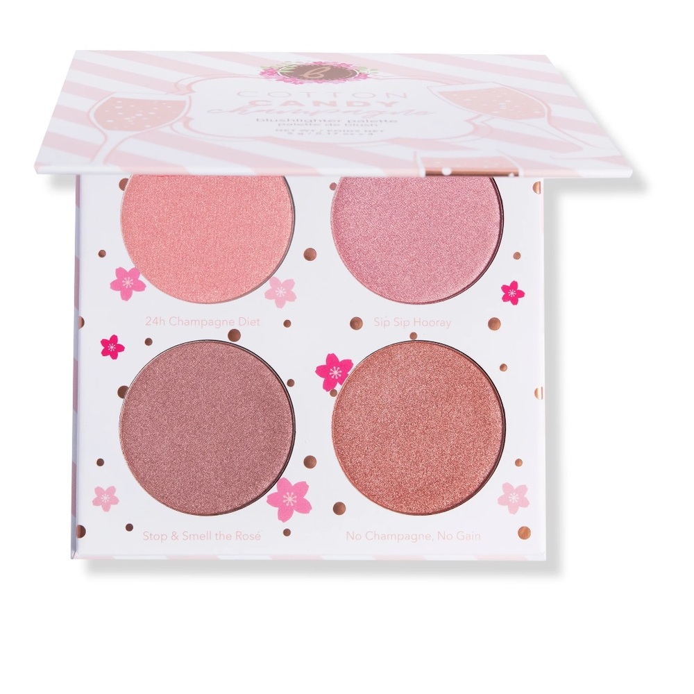 New still in package Beauty Bakerie Cotton Candy Champagne Blushlighter Palette